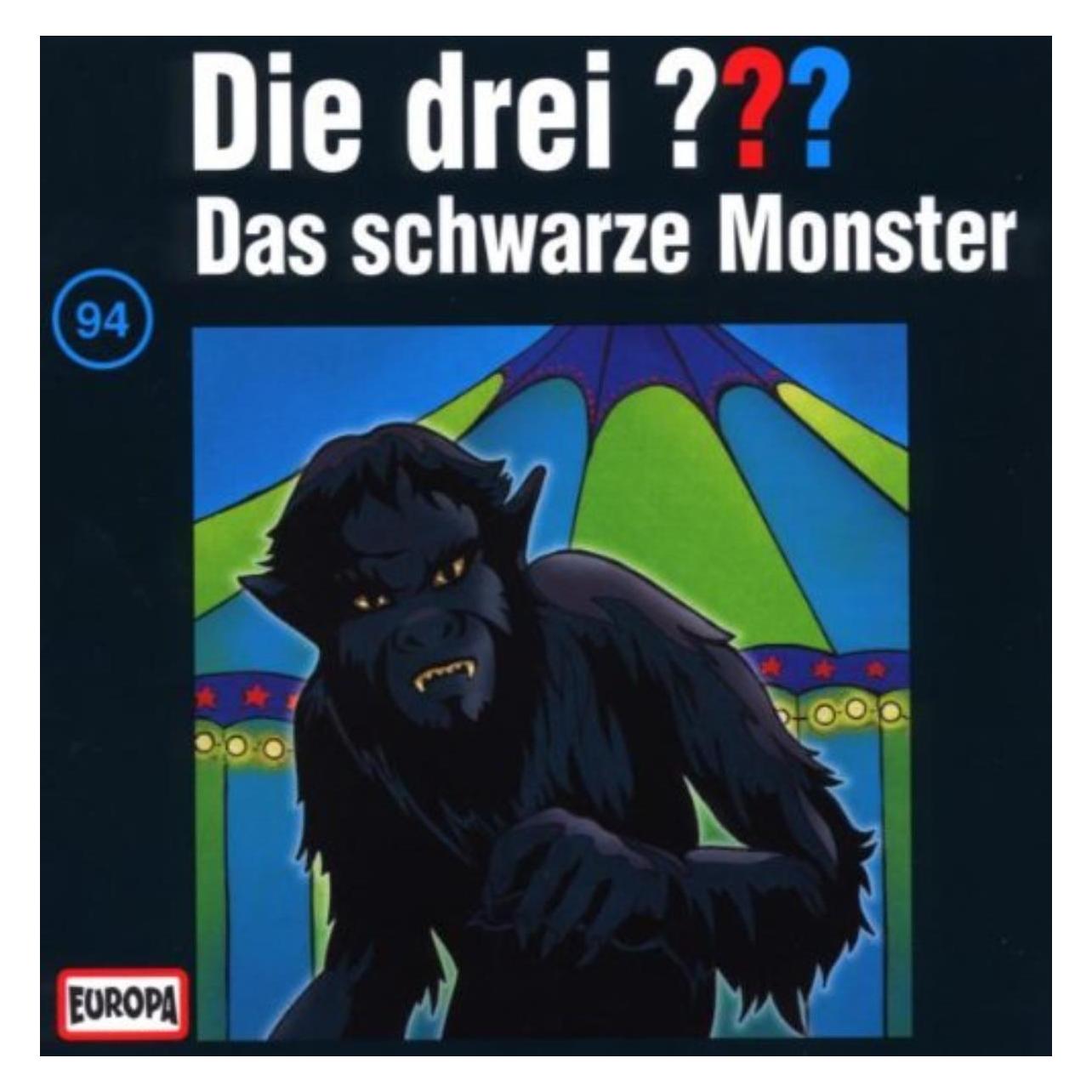 Europa Die drei DREI FRAGEZEICHEN 094 - Das schwarze Monster (21787752)
