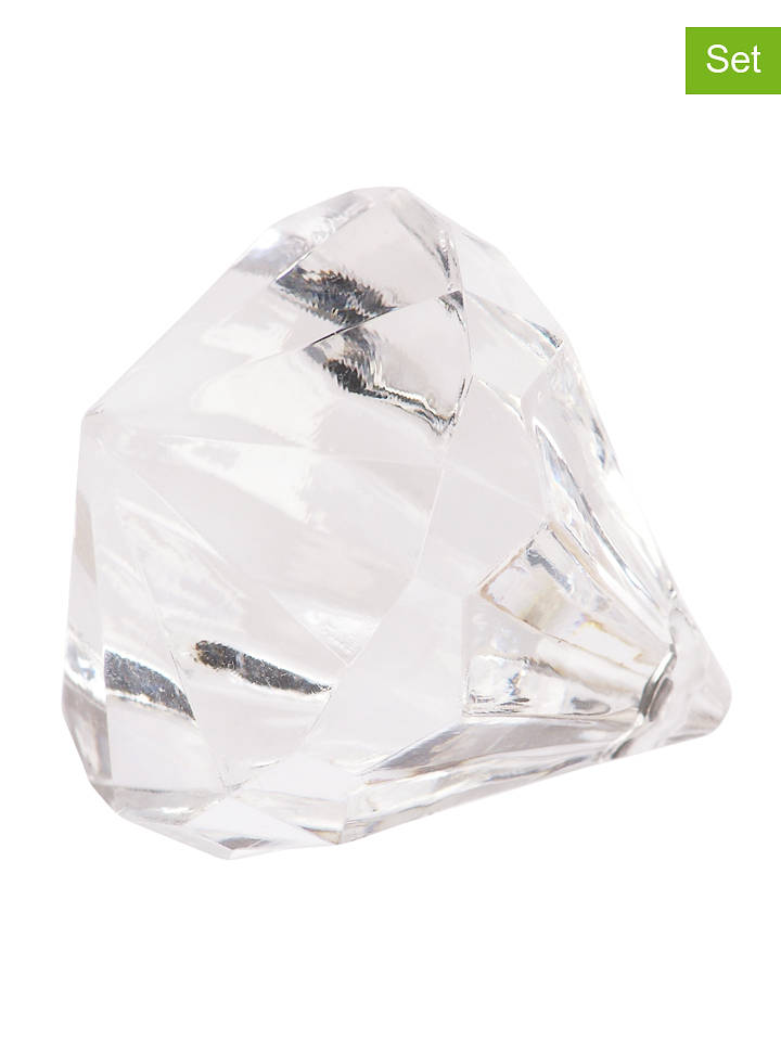 SUNNYSUE 25tlg. Acryl-Diamanten-Set in Transparent - onesize