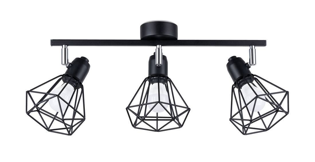 Sollux Lighting Plafondlamp ARTEMIS 3, zwart