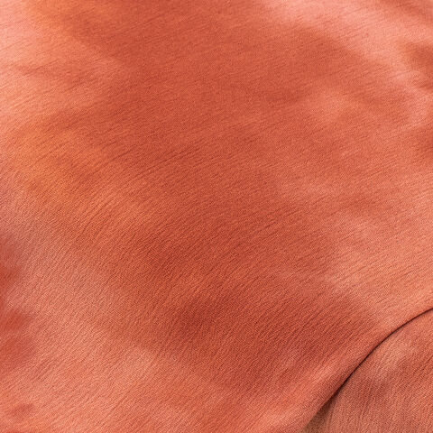 Viskose-Crêpe "Batik", terrakotta