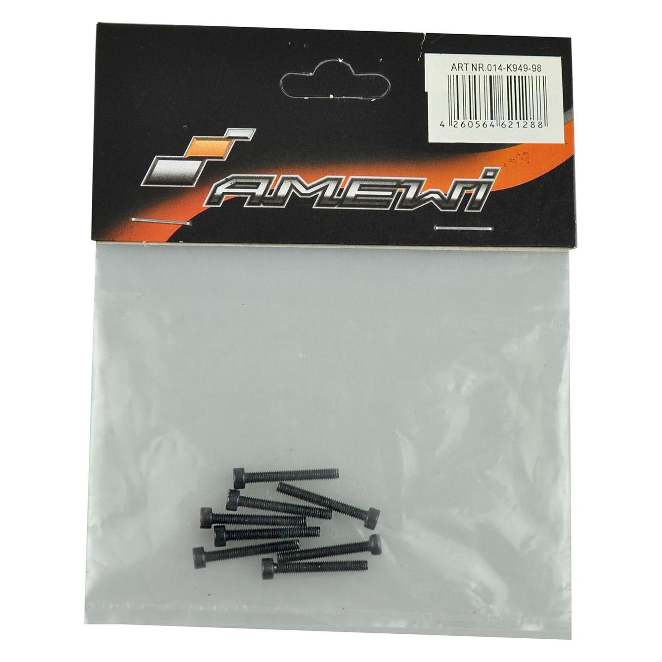 Amewi Hexagon head screw cup M2.5x20 DUNE Buggy 1:10 (39883527)