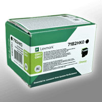 Lexmark Toner 71B2HK0 schwarz