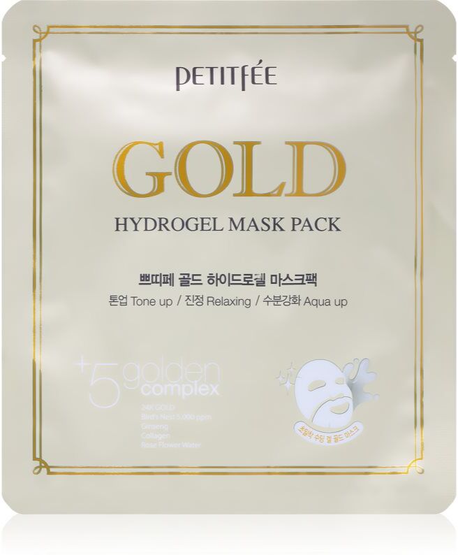 Petitfée Gold intensive hydrogel mask with 24 carat gold 32 g