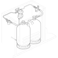Truma Gasfilter 67 x 81 x 54 mm 2 teilig