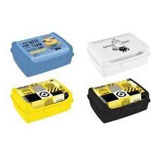 keeeper Brotdose carla midi Minions Hungry, 1,0 L, blau Deco-Click-Box midi, PP, praktischer Verschluss (1070570336400)