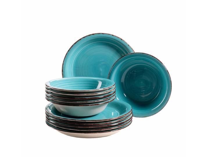 Mäser Lumaca Tafelservice 12-tlg. blau