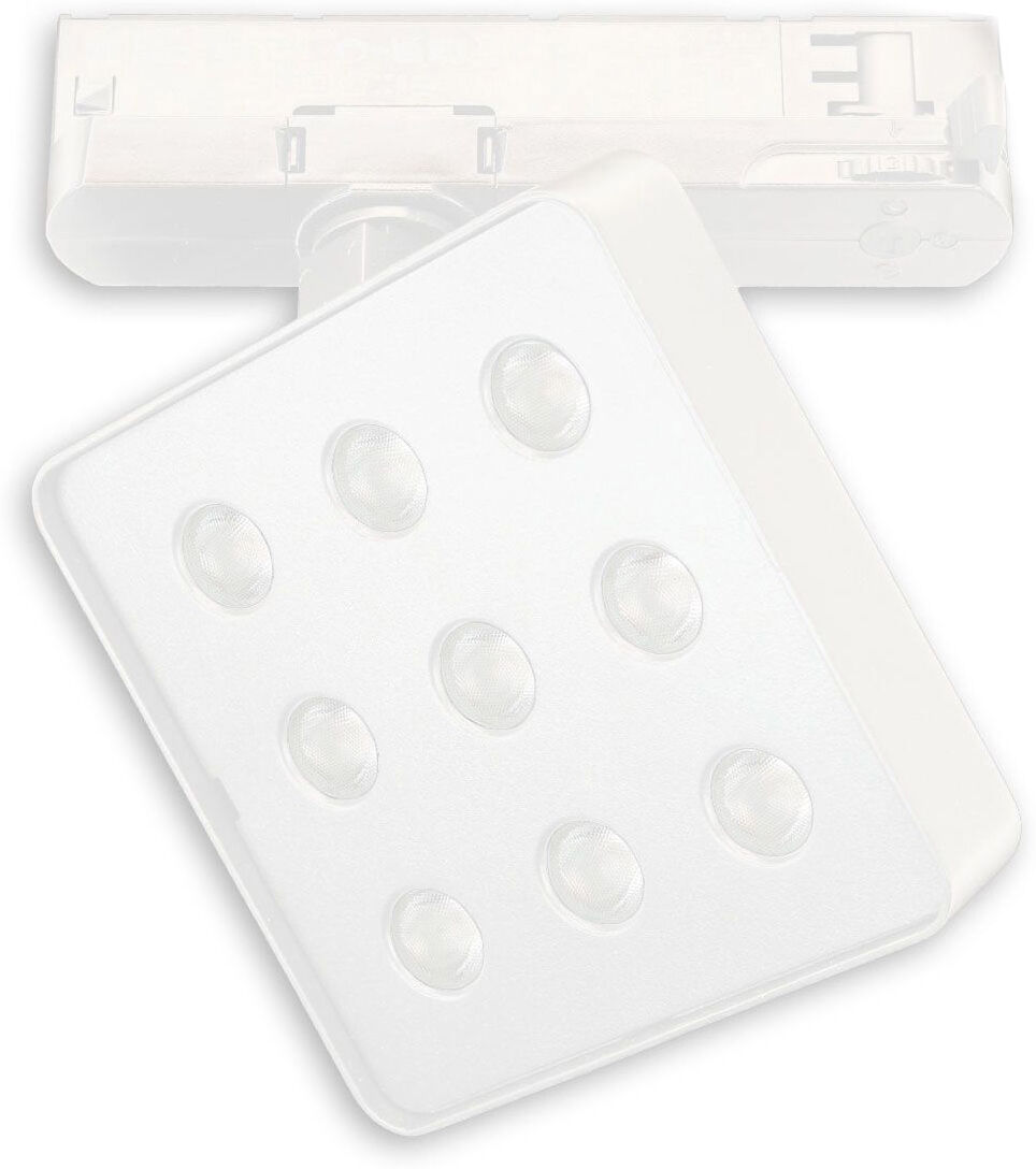 Isoled 3-Phasen Schienen-Strahler Matrix, 20w, 40°, Weiß, 4000k, Ugr