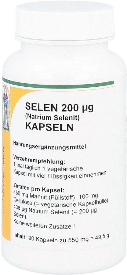 Selen 200 [my]g Natriumselenit Kapseln