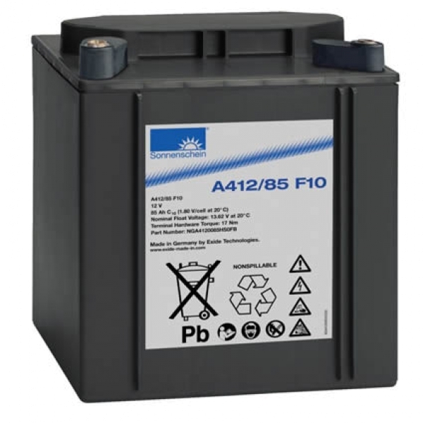 Exide Sonnenschein A412/85 F10 12V 85Ah dryfit Blei-Gel-Akku