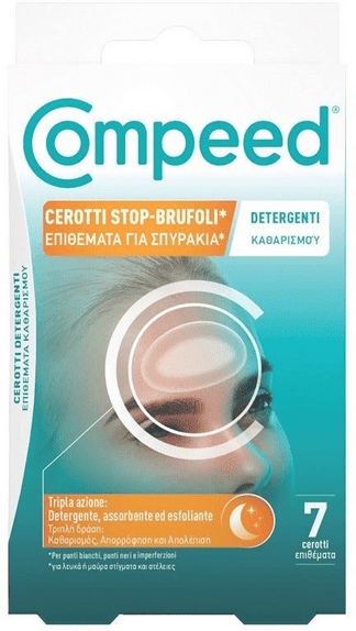 Compeed Cerotti Stop-Brufoli Detergente Notte 7 Cerotti