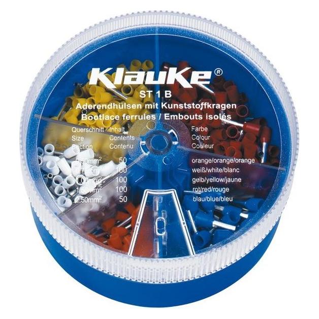 Klauke Aderendhülsen Sortiment 0.50 2.50 mm² (ST1B)