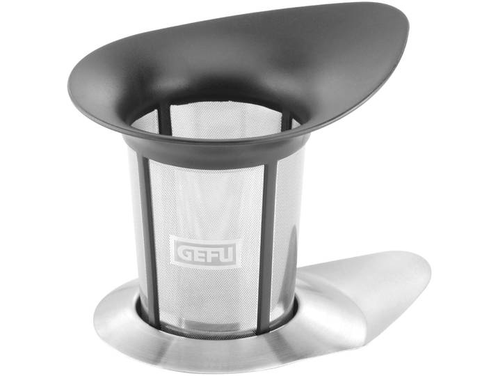Gefu Teefilter - Farbe: schwarz - Material: Edelstahl/Kunststoff - 716