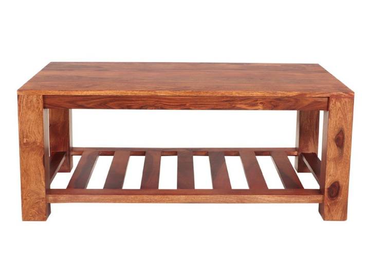 Indischesmoebelhausde Couchtisch Couchtisch Rami 110x45x60 aus indischem Palisandr-Massivholz