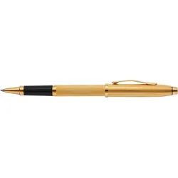 Cross, Schreibstifte, Rollerball Century II poliert,23KT vergoldet mit grav. (1x)