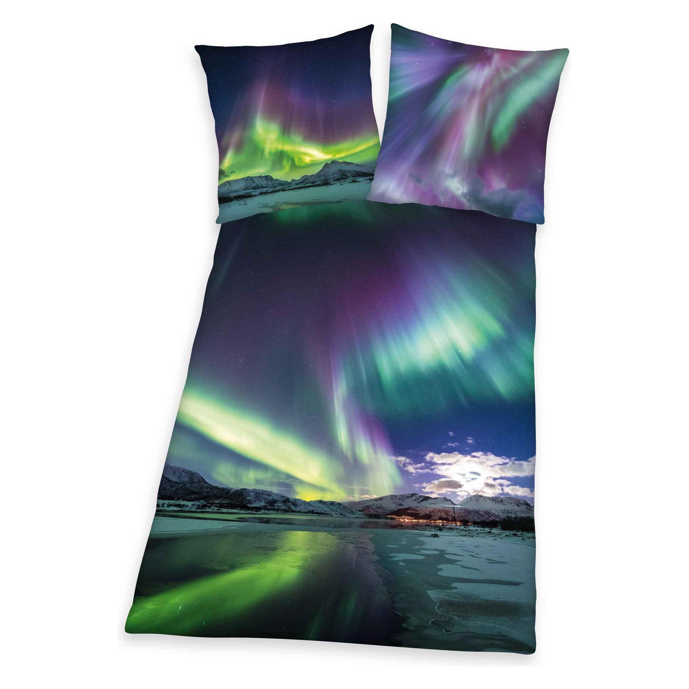 Herding Polarlichter (200 x 135 cm, 80 x 80 cm) (4459257050)