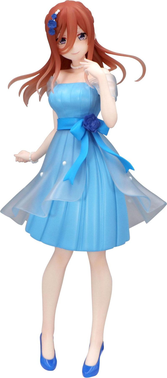 FuRyu De Quintessential Quintuplets Trio-Try-iT PVC-beeldje Nakano Miku in pastelkleurige jurk, 21 cm
