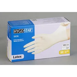 HYGOSTAR Einmalhandschuhe SKIN M weiß