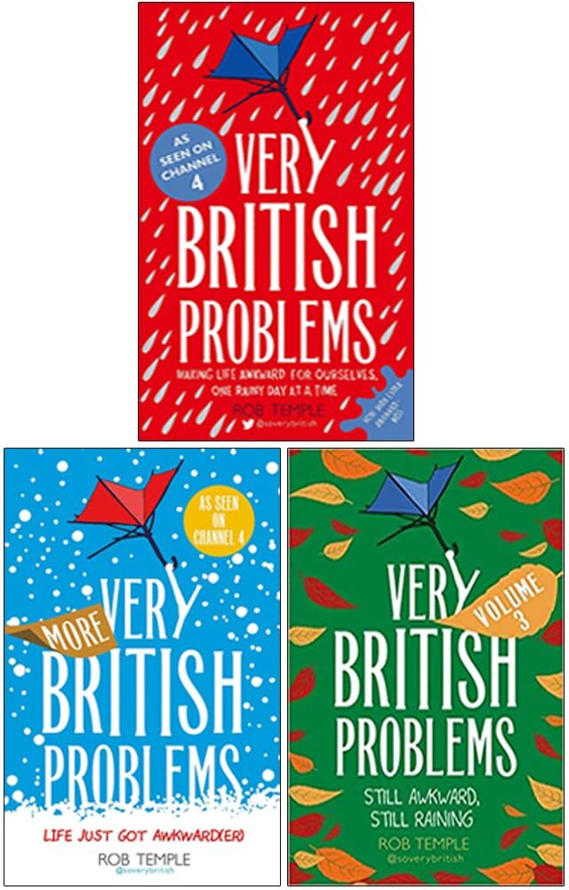 Sphere Very British Problems 3 Books Collection Set by Rob Temple – Humorous British Life Collection