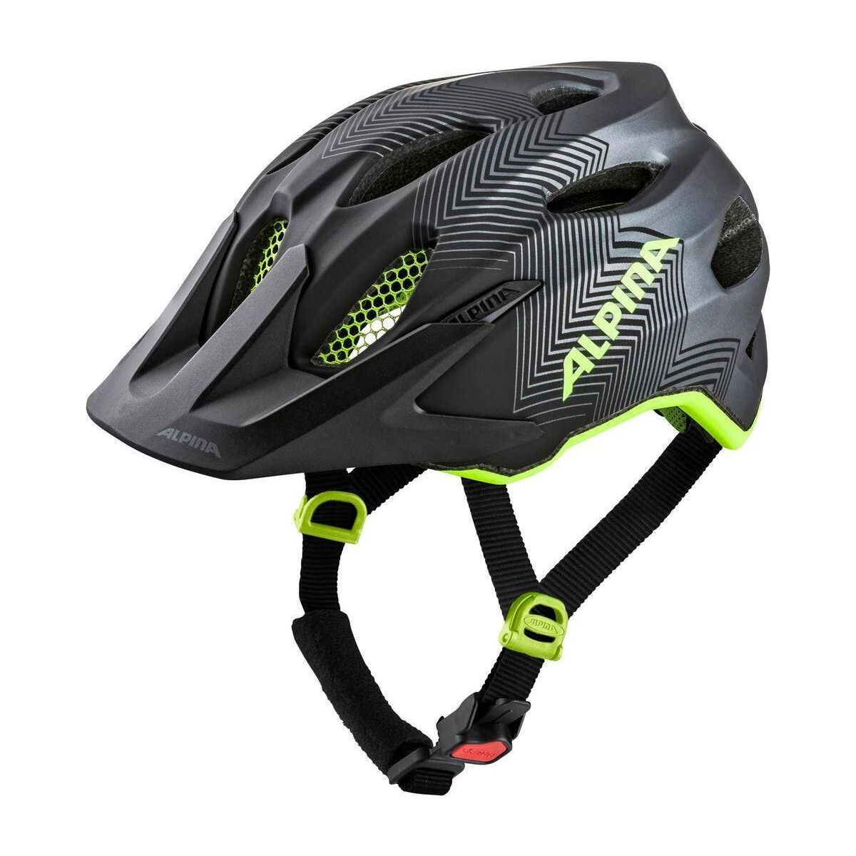 Alpina Carapax JR black-neon yellow matt (32) 51-56 A9702132