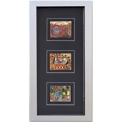 Kunstdruck HUNDERTWASSER (BH 45x82,50 cm) - bunt - BH 45x82,50 cm