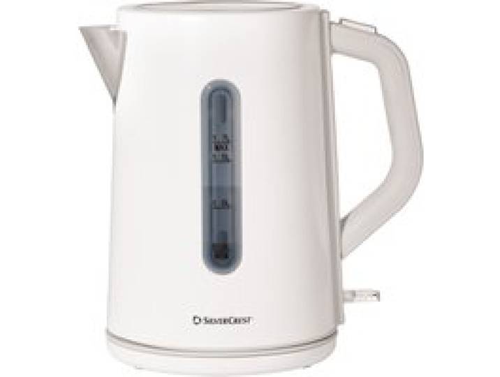 SILVERCREST® Bouilloire en acier inoxydable (blanc)