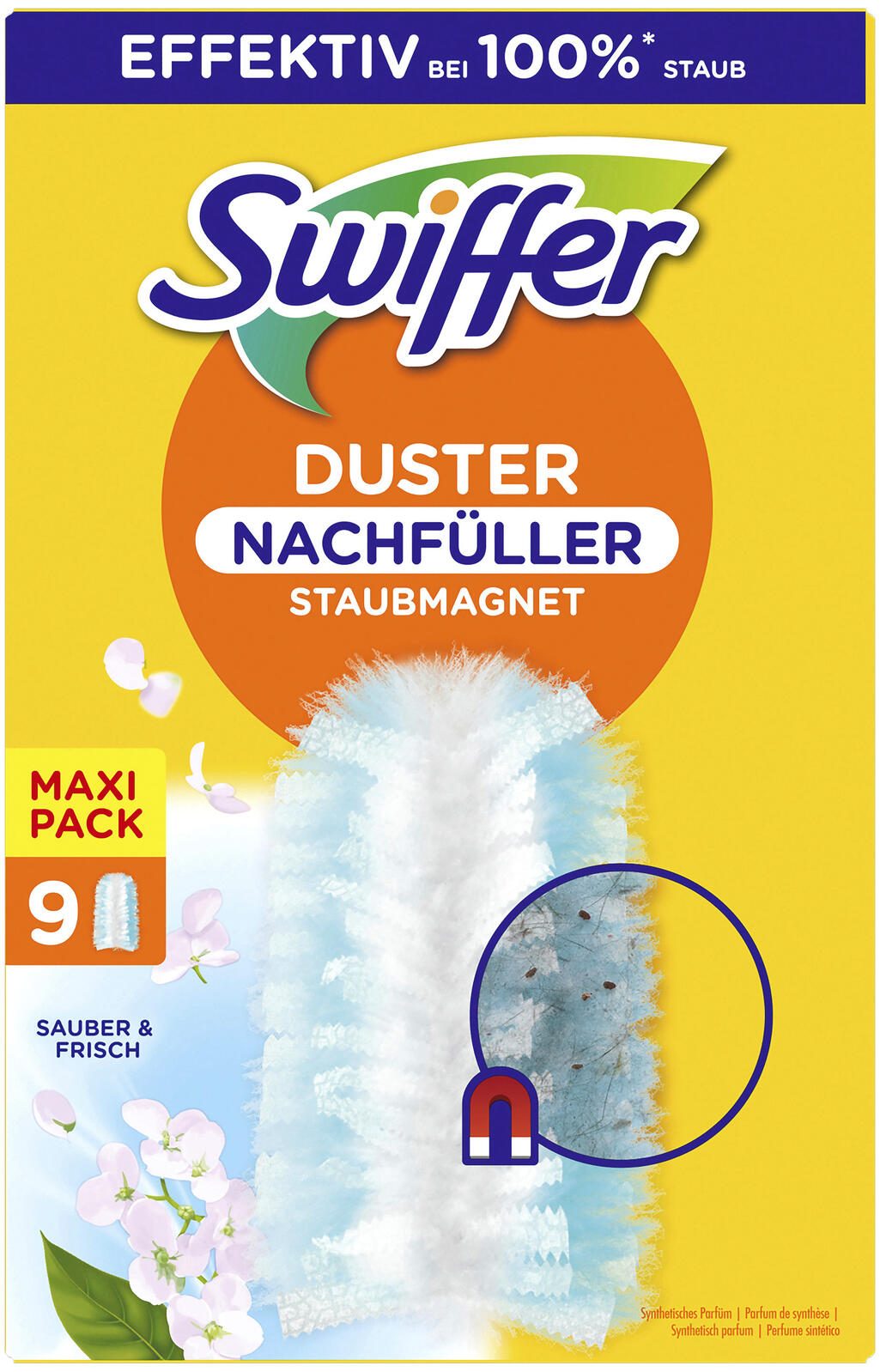 Swiffer DUSTER REFILLS - 9 Staubfangtücher 8700216676717