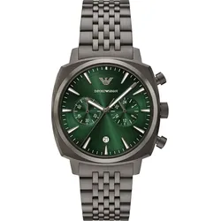 Emporio Armani Quarz / Chronograph Carlo AR11689 - grün,Rotguss - 40mm