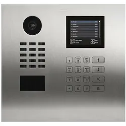 Doorbird, Klingel + Türsprechanlage, D22DKH IP Video Türsprechanlage Edelstahl V2A (Ethernet, RFID, WLAN)