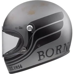 Premier Trophy BTR, Integralhelm - Matt Grau/Schwarz - S