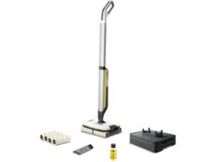 Aspirateur balai - Kärcher - FC 7 Cordless Extra - 45 min autonomie - 4 rouleaux microfibres - LED intégré