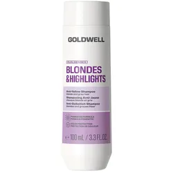 100ml Goldwell Dualsenses Blondes & Highlights Anti-Gelbstich Shampoo