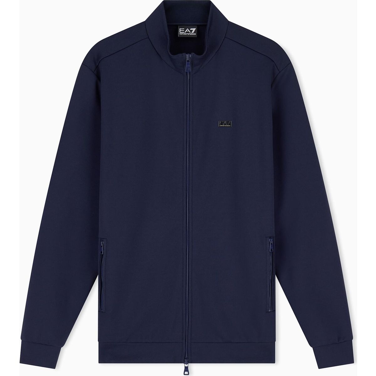 EA7 Train LUX M T-top Full Zip PL ST - Train LUX M T-top Full Zip PL ST armani blue (UB102) M 7M002098 AF27716-UB102-M