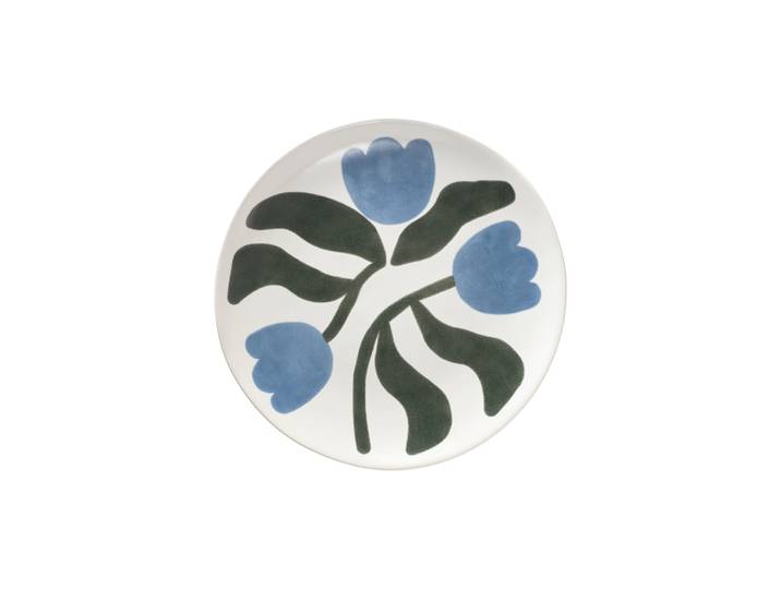 BROSTE COPENHAGEN - Assiette DORA - Bleu - Grès