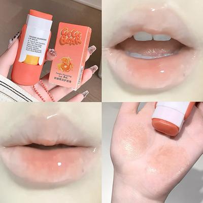 ModernMart FruitGlow Hydrating Lip Balm Keychain Compact For Soft Moisturized Lips 2