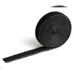 Durable Kabelbinder Klett 100x1cm sw CAVOLINE® grip