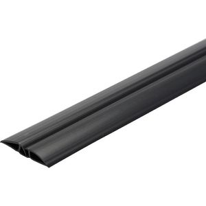 EHA Kabelbrücke 44000 Toploader, 1 Kanal, 300 cm x 6,2 cm, schwarz, Gummi