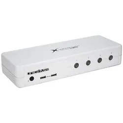 Uniclass AI-EP04A, KVM Switch, Schwarz