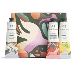 The Body Shop, Handcreme, HAND CARE TRIO CASE 3-tlg (90 ml)