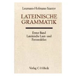 Lateinische Grammatik. Tl.1, Fachbücher von Manu Leumann