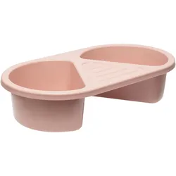Zewi, Babybadewanne, Kinder-Waschbecken Pale Pink 2-teilig
