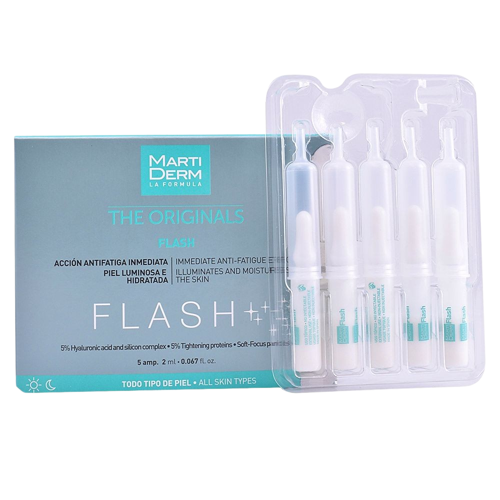 Martiderm The Originals Flash Ampoules Stunning Skin Effect 5x2mL