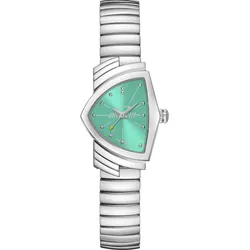 Hamilton Ventura S Quartz H24211142 - türkis,silber - 24mmx36mm
