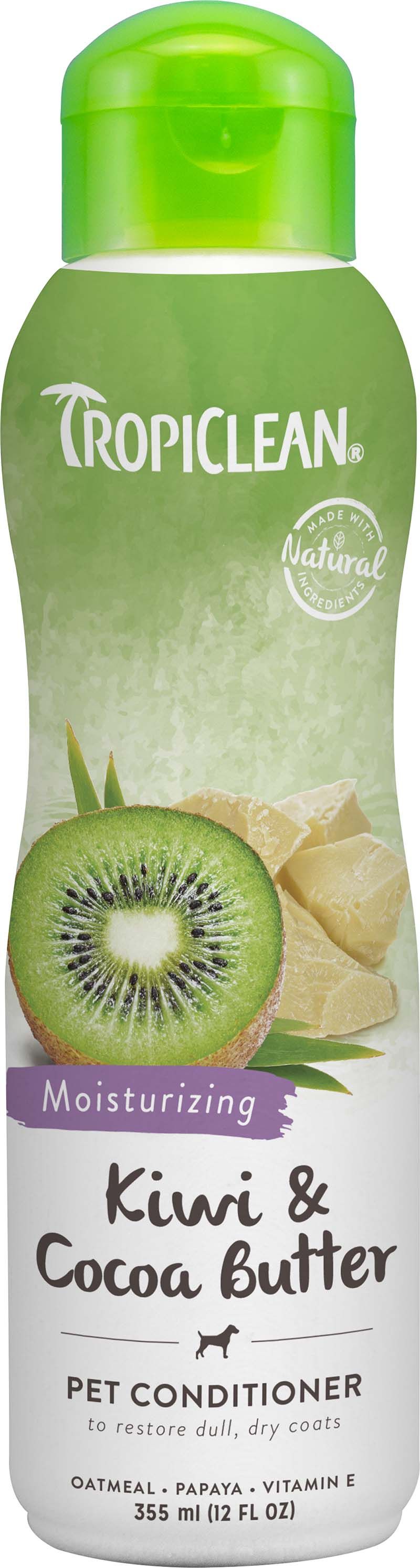Tropiclean - kiwi & cocoa butter conditioner - 355ml (719.2104)