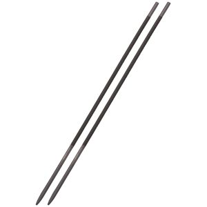 Makita Werkstattfeile D-67371, 2 Stück, Rundfeile, Ø 4,5mm, für 3/8 Zoll Sägeketten