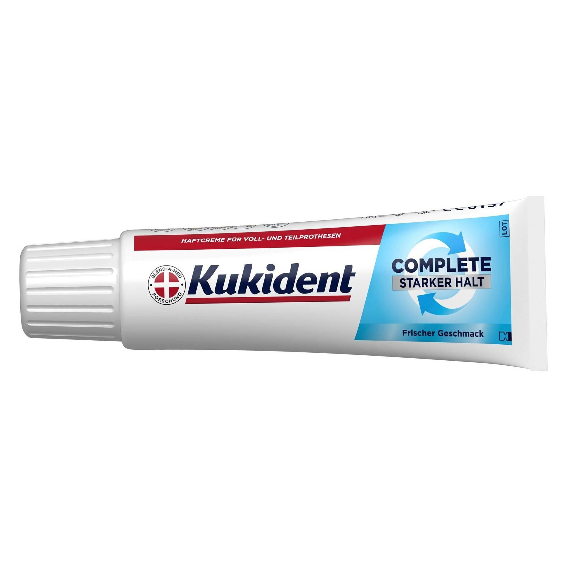 Kukident Haftcreme Complete Frischer Geschmack 70g Haftcreme (70 ml) (8700216624008)
