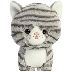 Teddy Pets - Plüschtier / Mazlíček Katze grau Tygrovaná 17 cm