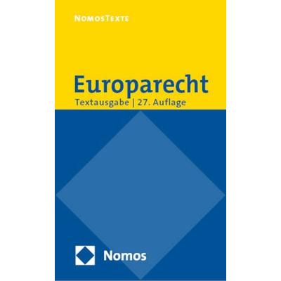Europarecht, Taschenbuch von Hans-Joachim Glaesner, Nomos