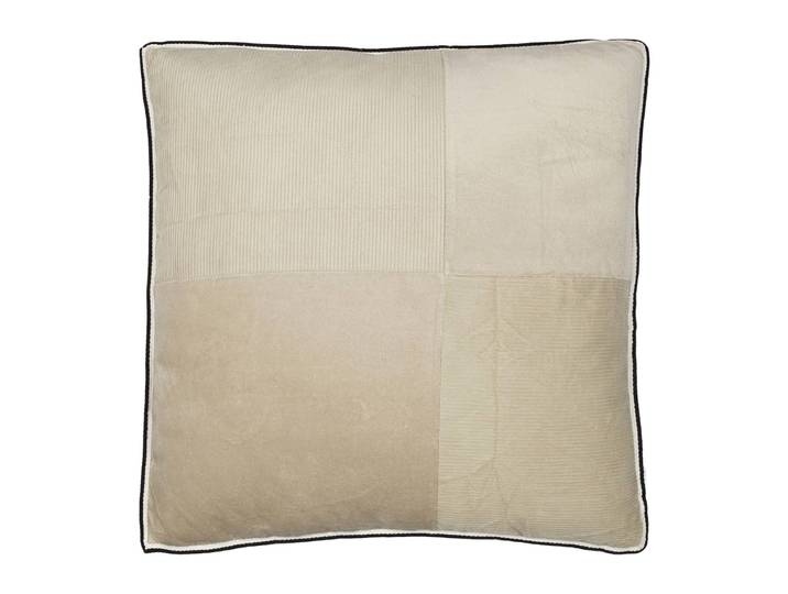 Coussin décoratif Arna Beige/Beige 50 x 50cm Coton