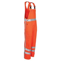 Warnschutz Latzhose "2484" High Visibility orange - 50 - Orange