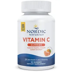 Vitamin C 250 mg 120 Gummies - Hervorragender Mandarinen-Geschmack